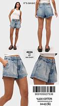 Шорты Jeans Club 4036-4S6-67 blue - делук