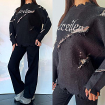 Свитер Three Black Women TB101 black - делук