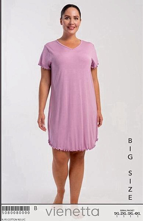 Ночнушка Trikotag T477 pink - делук