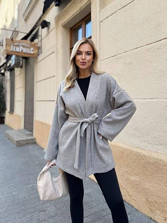 Кардиган Arina 1665 grey - делук