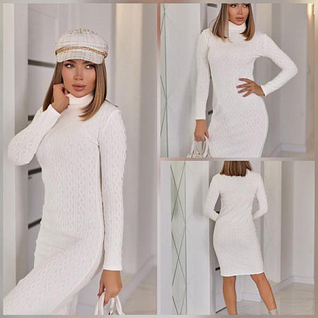 Платье Potok 877 white - делук