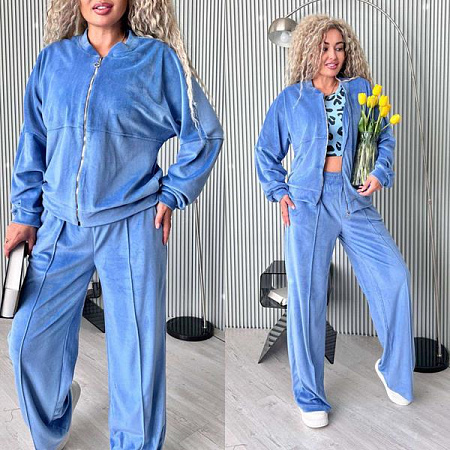 Костюм Спорт Modnulya 3067 l.blue - делук