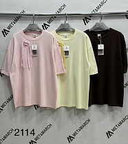 Футболка Met&March 2114 pink - делук