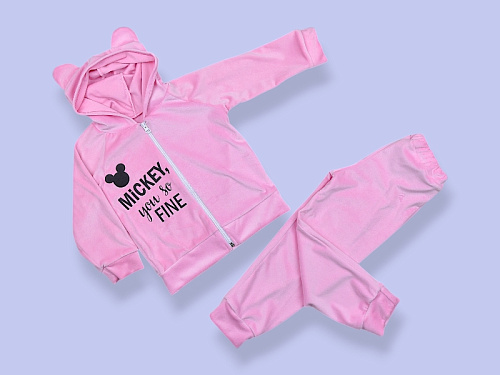 Костюм Спорт Kir15 183262 pink - делук