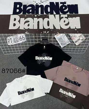 Футболка Lina 87056 white - делук