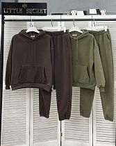 Костюм Спорт Little Secret K003 brown - делук