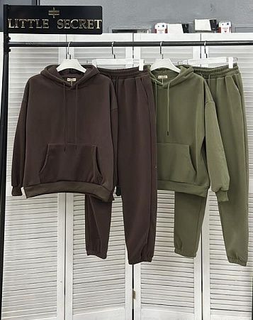 Костюм Спорт Little Secret K003 brown - делук