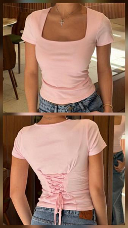 Футболка Alisa Brand 408 pink - делук