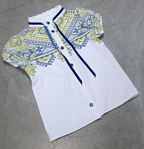 Вышиванка Limerense DD214 white - делук