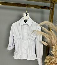 Блузка Delfinka 603 white - делук