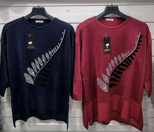 Свитер Julia JL89 navy - делук