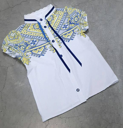 Вышиванка Limerense DD214 white - делук