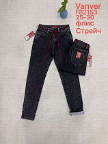 Джинсы Vanver F82153 black - делук