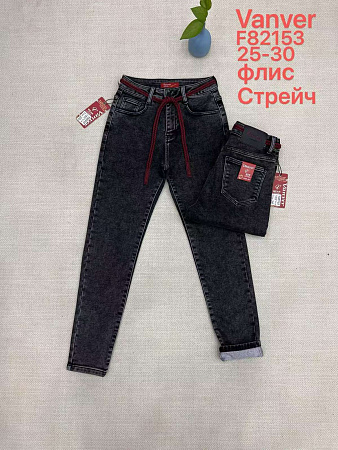Джинсы Vanver F82153 black - делук