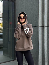 Худи Arina 4250 mokko Худи Arina 4250 mokko - делук