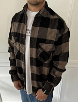 Рубашка Nik 56721 brown - делук