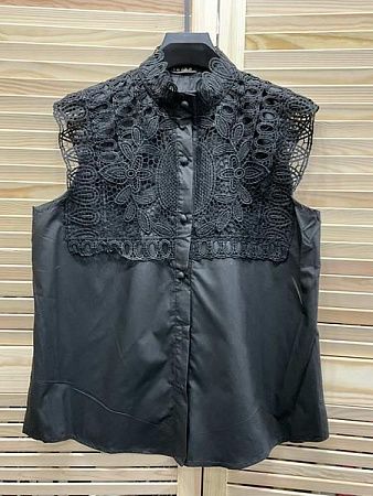 Блузка Dalkosti Shop DS819 black - делук