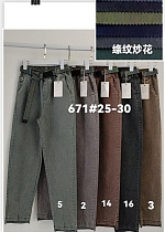 Штаны Immei 671-14 brown Штаны Immei 671-14 brown - делук