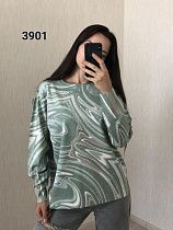 Свитер Fsn 3901 green - делук