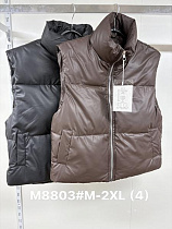 Жилетка Jacket M8803 black - делук