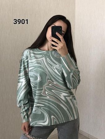 Свитер Fsn 3901 green - делук