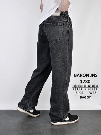 Джинсы God Baron 1780 black - делук