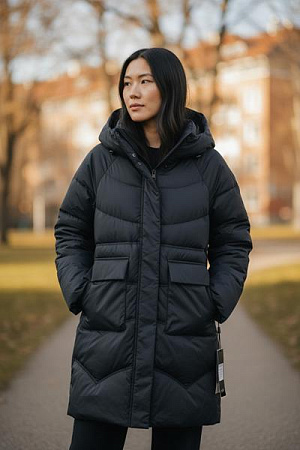 Куртка Dknsel 76705 black - делук