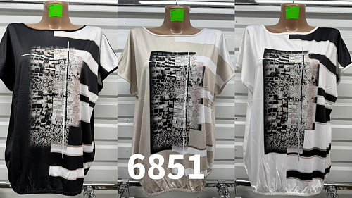 Футболка Gertie 6851 white - делук