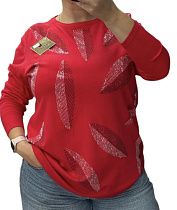 Свитер Dgmd 25221 red - делук