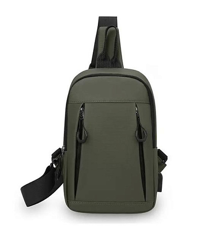 Бананка Fashion Bag 8608-2 khaki - делук