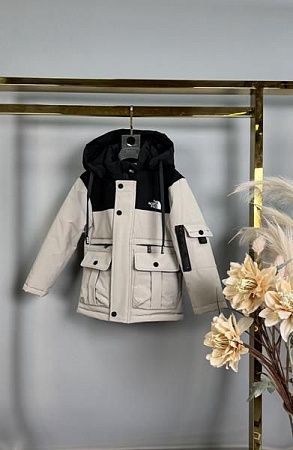 Куртка Delfinka 7002-1 beige - делук