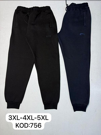 Штаны Спорт Cramp 756-1 navy (3XL-5XL) - делук