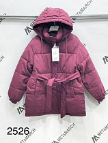 Куртка Met&March 2526 wine - делук