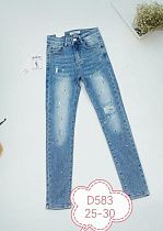 Джинсы Newjeans D583 l.blue - делук