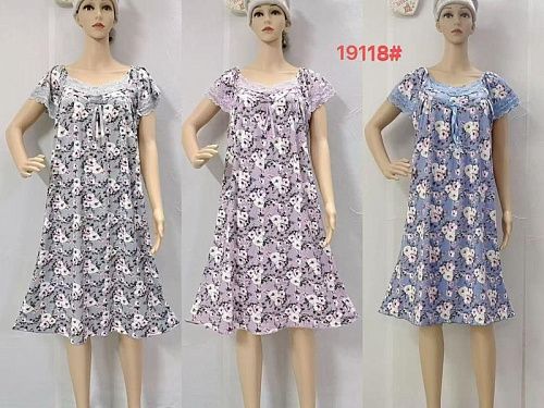 Ночнушка Saimeiqi 19118 lilac - делук