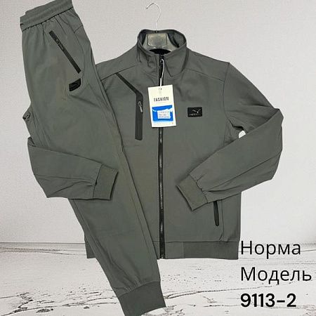 Костюм Спорт Hai 9113-2 grey - делук
