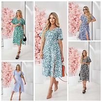 Платье Deliv 563 lilac - делук