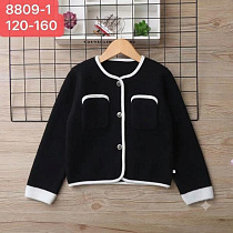 Кофта Фунтик 8809-1 black - делук