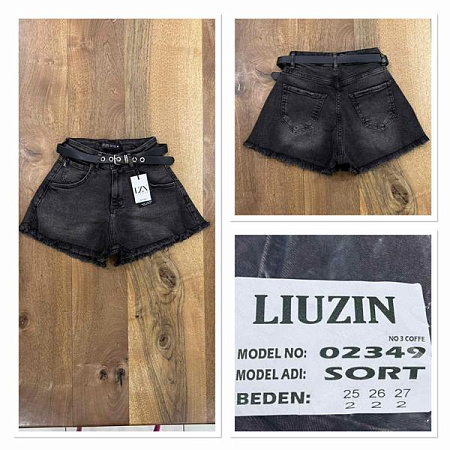 Шорты Maxim Jeans 02349-3 black - делук