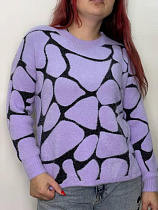 Свитер Kosta 95713 lilac - делук