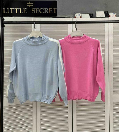 Свитер Little Secret 0520 l.blue - делук