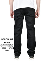 Джинсы God Baron F6405 black - делук