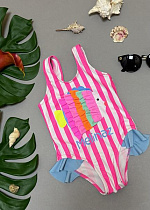Купальник Dfk Kids 1970 pink - делук