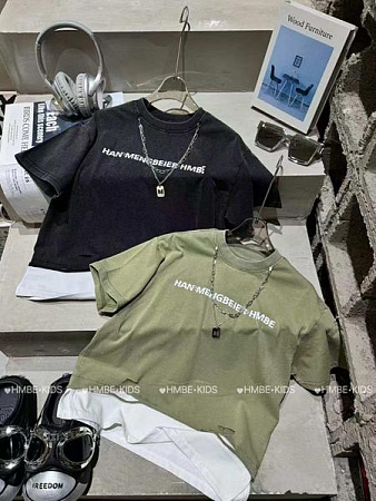 Футболка Delfinka 26107 green - делук