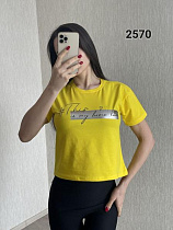 Футболка Fsn 2570 yellow - делук