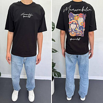 Футболка I8Denim 90560 black - делук