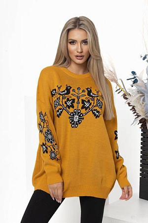 Свитер Global GL75 yellow - делук