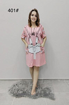 Ночнушка Anion 401 pink - делук