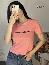 Футболка Fsn 2437 peach - делук