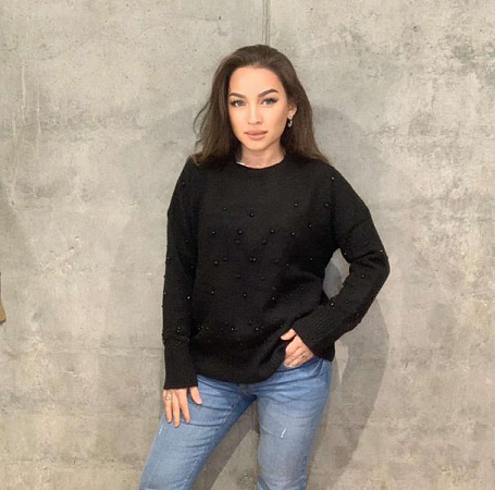Свитер Modnulya 1909 black - делук